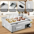 thumbnail image 4 of BeesClover 21" Commercial Electric Griddle Indoor Electric Grill & Griddle, 21" x 16" Preseasoned Cooking Surface, 4 of 7