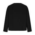 thumbnail image 5 of HOOMEUMY Mens Cotton Linen Shirts Deals V-Neck Tops Slim Fit Design Casual Basic Long Sleeve Shirts Fashion 2024 Trendy Classic Solid Blouse Black XL, 5 of 6