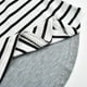 thumbnail image 4 of Blusa de lactancia con cuello redondo, rayas y retazos, manga larga, para embarazadas, 4 of 5