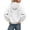 White, variant on WAYUTE Hoodies for Women Oversized Long Sleeve Drop Shoulder Hooded Sweatshirt with Sparkly Rhinestone Wings Print Pullover Fashion Outfits Casual Outdoor,Black,5XL