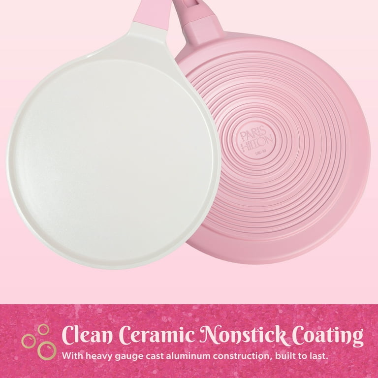 Free Shipping! Paris Hilton 10 Inch Ceramic Nonstick Crepe Pan
