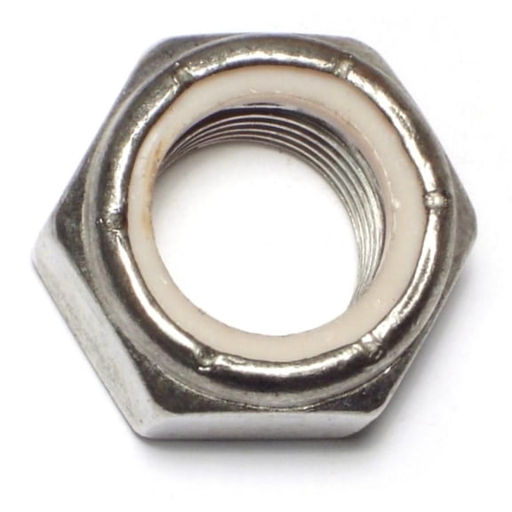 1"-8 18-8 Stainless Nylon Insert Lock Nuts LNSS-194 (2 pcs.)