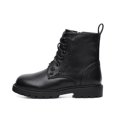 thumbnail image 3 of Dream Pairs Boys Girls Fashion Side Zipper Combat Ankle Boots Kids School Ankle Boots KBO211 BLACK/PU Size 7 Toddler, 3 of 6