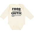 thumbnail image 3 of Inktastic Food Critic with Fork and Spoon Boys or Girls Long Sleeve Baby Bodysuit, 3 of 5