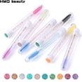 thumbnail image 2 of 10/20 piezas cepillo de pestañas reutilizable para extensión de pestañas cepillos de maquillaje desechables cepillo de cejas de cristal Micro taladro tubo separado Tan Jianjun unisex, 2 of 2