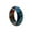 B, variante sur FcBaudy Bagues pour Femmes, Cadeaux pour Femmes Acrylique Coloré Épais avec Bijoux de Plage pour Filles Dames Style Simples Bague Bleue
