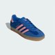 thumbnail image 2 of Adidas Gazelle Indoor Women's Sneakers Shoes Blue / Semi Pink Spark / Gum IG6785, 2 of 4