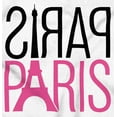 thumbnail image 2 of Paris City of Love France Tower Women's Plus Size Graphic Tee Brisco Brands 2X, 2 of 4
