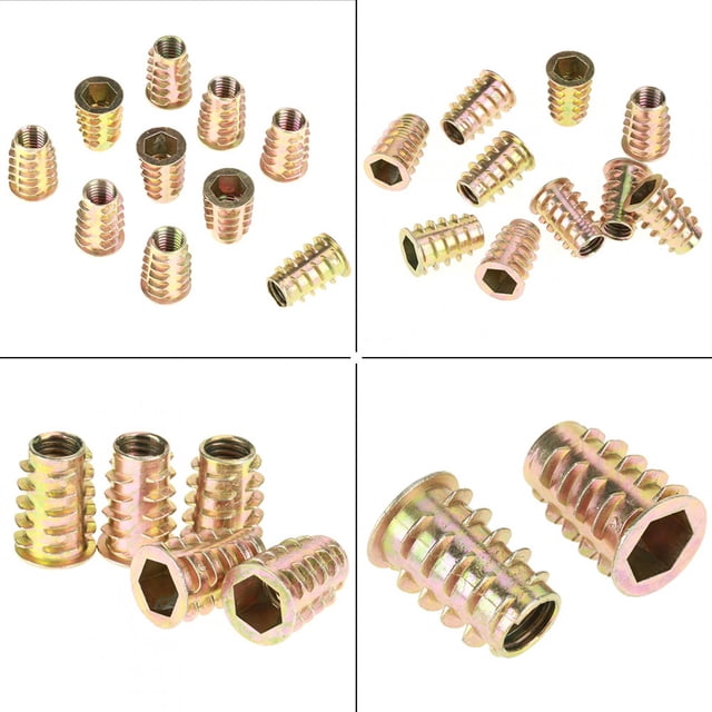 Tuerca De Cabeza De Accionamiento Hexagonal, Tuerca De Muebles De Accionamiento Hexagonal M10 Duradera, Para Accesorios De Taller De Hardware De Taller ANGGREK Hex Head Furniture Nut
