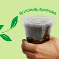 thumbnail image 4 of MyOfficeInnovations Compostable Straw Slot Plastic Lid 12/16 Oz. White 500/Pack MYO24394125, 4 of 7