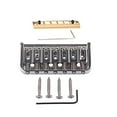 thumbnail image 2 of Wosthever Puentes de metal Herramienta instalada Superficie lisa Sillín de 7 cuerdas Ajuste de afinación Suministros de guitarras Accesorios mejorados Accesorios para instrumentos musicales, 2 of 6