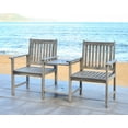 thumbnail image 2 of Safavieh Brea Indoor/Outdoor Modern Twin Seat Bench, 2 of 6