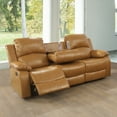thumbnail image 3 of Ainehome3 Pieces Faux Leather Reclining Configurable Living Room Set, 3 of 5
