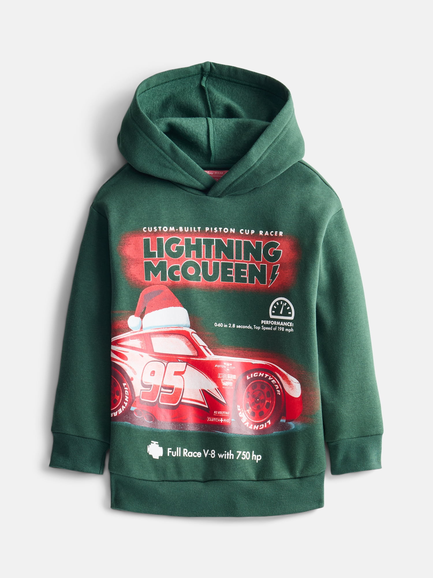 License Cars 2PC Hoodie and Long Pant Set, Sizes 4-16