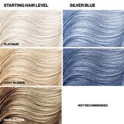 Keracolor Semi Permanent Hair Dye 3 in 1 Clenditioner, Silver Blue, 12 fl oz