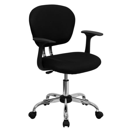 - Flash Furniture Mid-Back Mesh Armless Task Chair