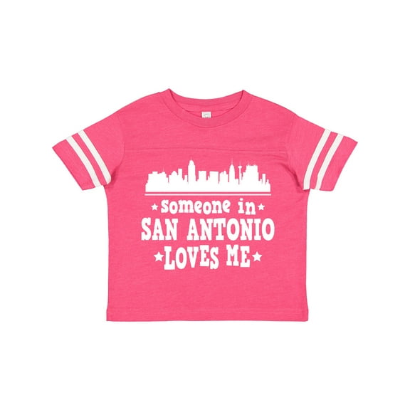 Inktastic Someone in San Antonio Loves Me Texas Boys or Girls Toddler T-Shirt