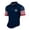Navy, variant on Men's USA 250th Anniversary Polo Shirt 1776-2026 Patriotic American Flag Sleeve Golf Shirt
