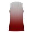 thumbnail image 4 of Penkiiy Mens Tank Top Soft Cozy Gym Shirts Gradient Muscle Tees Classic Sleeveless Crewneck Summer Basic Athletics Tanks S Red, 4 of 4