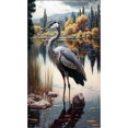 thumbnail image 1 of (Y926) Resina Diamante Serie Animal Garza Junto Al Lago 40*70CM, 1 of 9