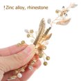 thumbnail image 3 of UPGRATOR Clip Para De Novia Dorado Con Pedrería Y Eventos Formales, 3 of 8