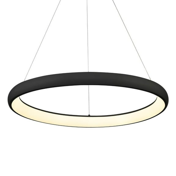 PD82732-BK-Kuzco Lighting-Cortana - 60W LED Pendant-2.5 Inches Tall and 32.25 Inches Wide-Black Finish