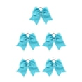 thumbnail image 2 of Banda para el cabello grande Qarigey Bowknot Goma elástica Soporte de cola de caballo ajustable Multi, 2 of 6