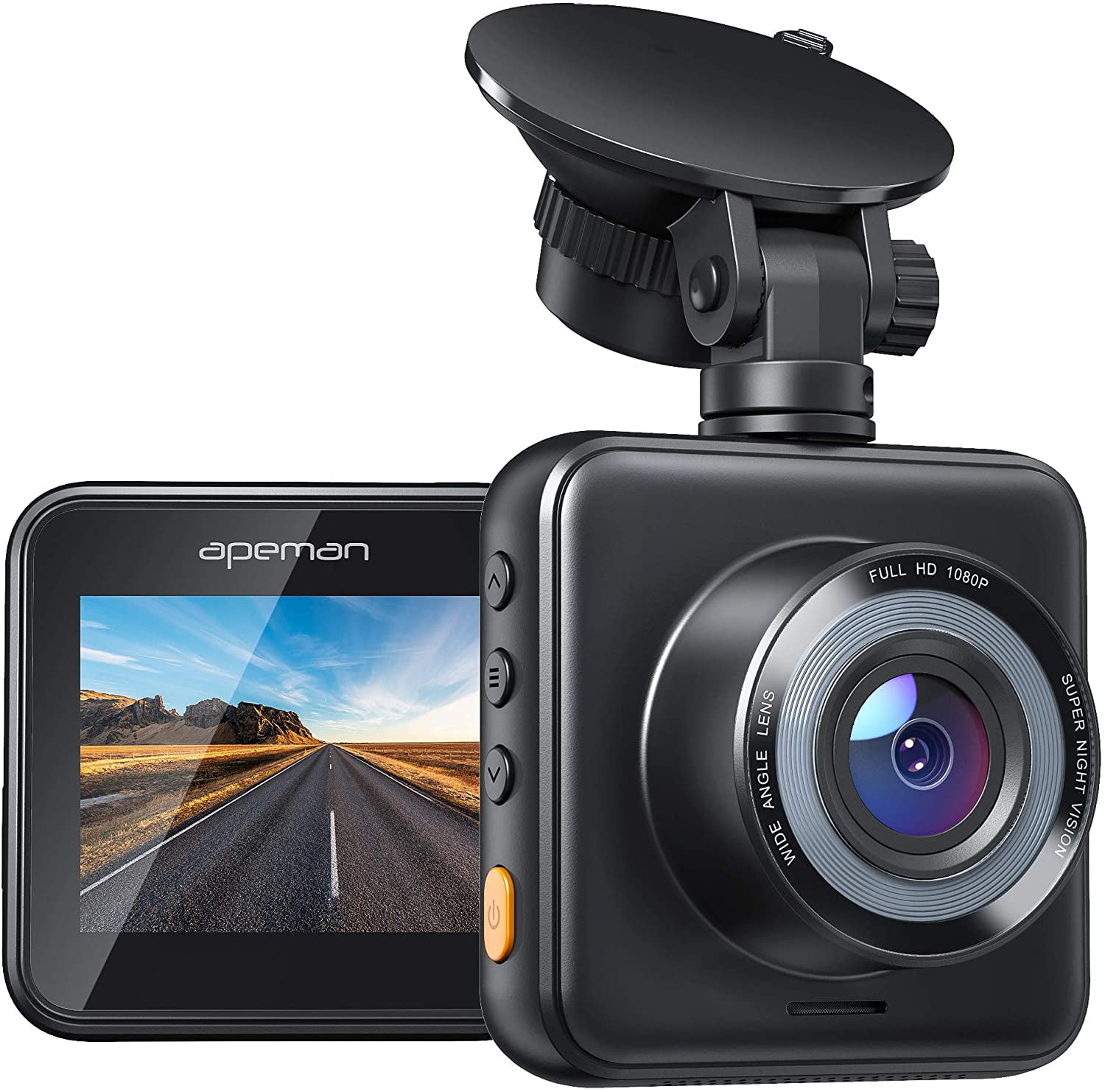 APEMAN Mini Dash Cam 1080P Dash Camera for Cars Recorder Super
