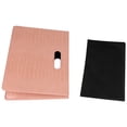 thumbnail image 4 of HofferRuffer Leather Magazine Holder, Foldable Magazine Rack, Document File Holder Organizer, File Folder, Newspaper Storage Bin Organizer for Home or Office, Home or Office (Pink), 4 of 9