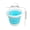Blue, variant on Foldable Silicone Painting Water Bucket, Portable Multifunctional Brush Washing Cup, Collapsible Mop Bucket and Ice Bucket,Multi-Purpose Camping, Travel, Fishing Essential Outdoor Utility Pail(Gray)
