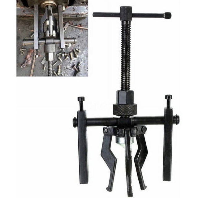 Kit de herramientas para automóviles con extractor de cojinetes internos de 3 mordazas