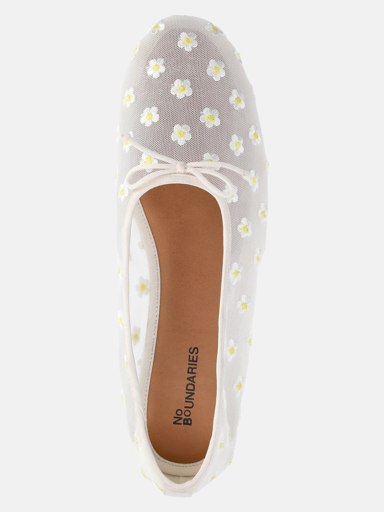 No Boundaries Women's Mesh Ballet Flats