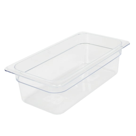 Excellante Third size 4 inch deep polycarbonate food pan, NSF certified, comes in each