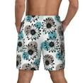 thumbnail image 4 of Balery Watercolor Sunflower Mens Swim Trunks Swim Shorts for Men Quick Dry Inseam Beach Shorts with Compression Liner Pocket-Large, 4 of 9