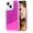 Purple / Luminous Pink, variant on Fluorescent Case Compatible with iPhone 14 Plus Quicksand Case Liquid Glow Sand Phone Case Luxury Glow in The Darkness Noctiluncent Liquid Luminous Sand Fashion Luxury Cover for Women and Men