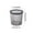 Black, variant on Ranliy Classic Round Storage Container Crock with Lid, Sealed Bucket Grocery Snacks Transparent Food Display Bucket for Kitchen, Restaurants, Home, Plastic, Moisturee-Proof
