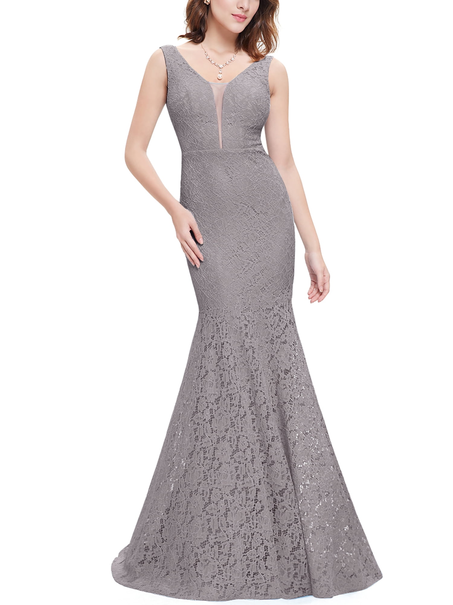 gray special occasion dresses