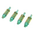 thumbnail image 5 of 2024-4Pcs RC Car Shock Absorber Aluminum Alloy Stable High Elasticity Front Rear Shock Damper for TRAXXAS E Revo 1/16 RC Car Green, 5 of 5