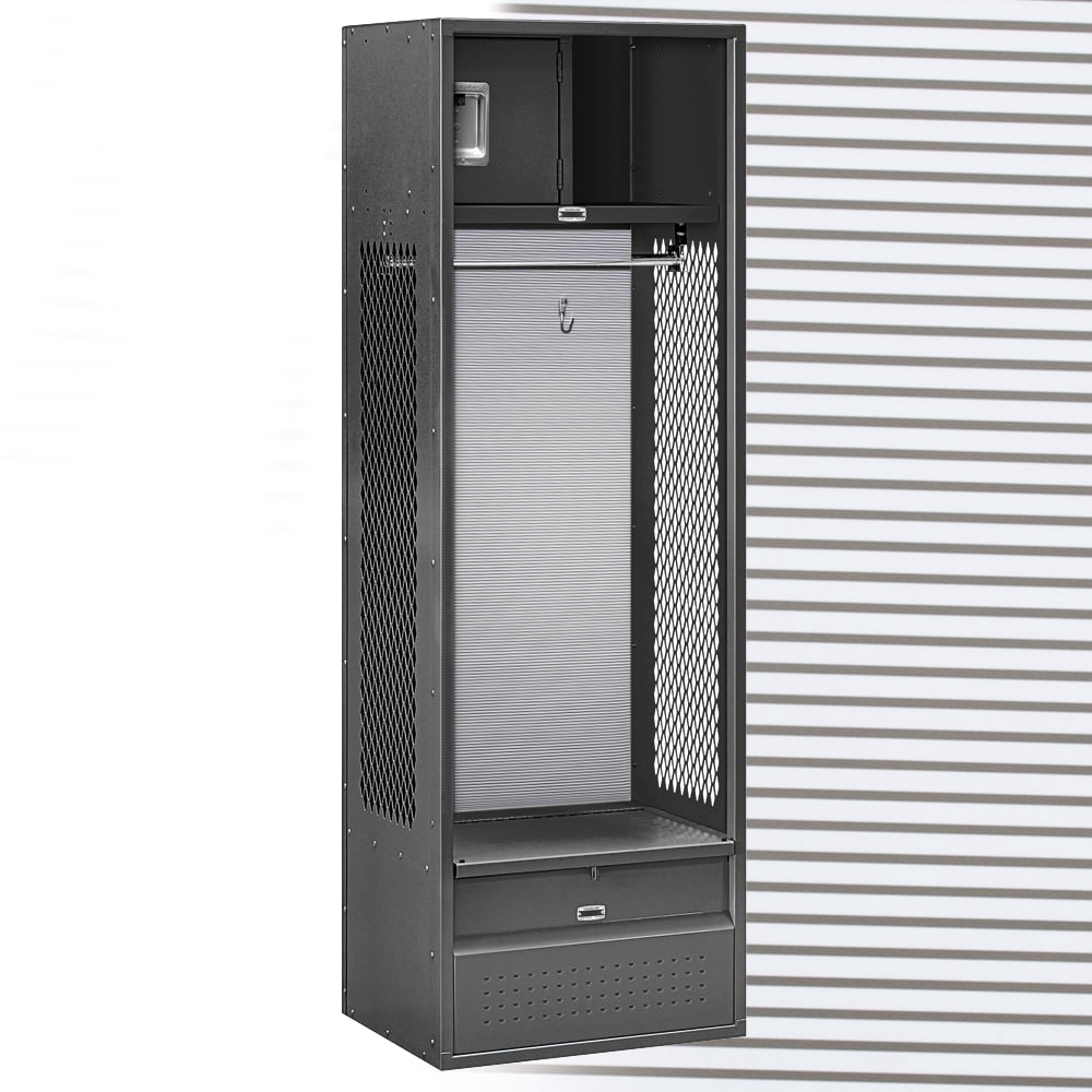 Mind Reader Lines Locker Wallpaper, Repositionable, Interior Film, Peel