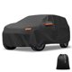 thumbnail image 1 of Funda de coche única Bargains, película de aluminio, funda para coche completo, protección impermeable para todo clima con cremallera en la puerta del conductor, negra para Ford Explorer, 1 of 6