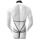 thumbnail image 2 of See Through Men Lace Bikini Lingerie Set Sleeveless Sissy Bra Tops with Crotchless G-string Thong Underwear Gay Sexy Panties, 2 of 5