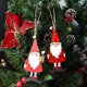 thumbnail image 2 of Gibobby Arreglo Escena Navideña Adornos Santa Árbol Navidad Colgante Pequeño(A), 2 of 3