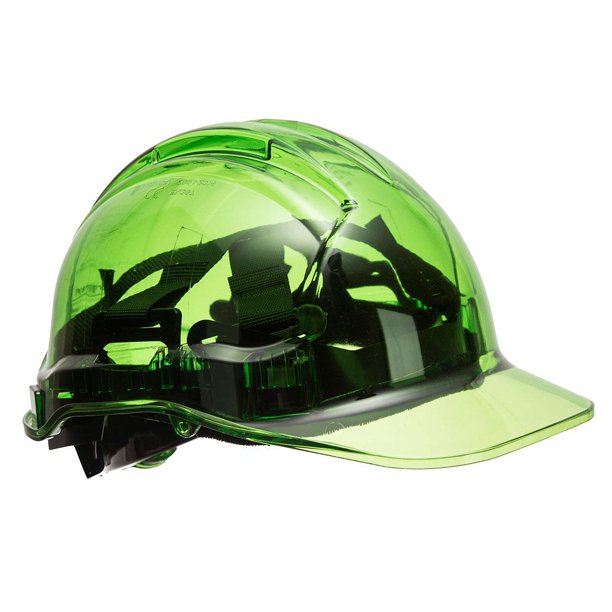 Portwest - Casco de Seguridad Plus para Adultos Unisex (Verde)