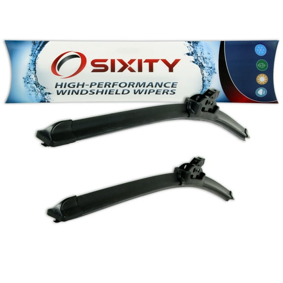 Sixity Auto XTS Frameless Front Windshield Wiper Blades compatible with Chrysler PT Cruiser