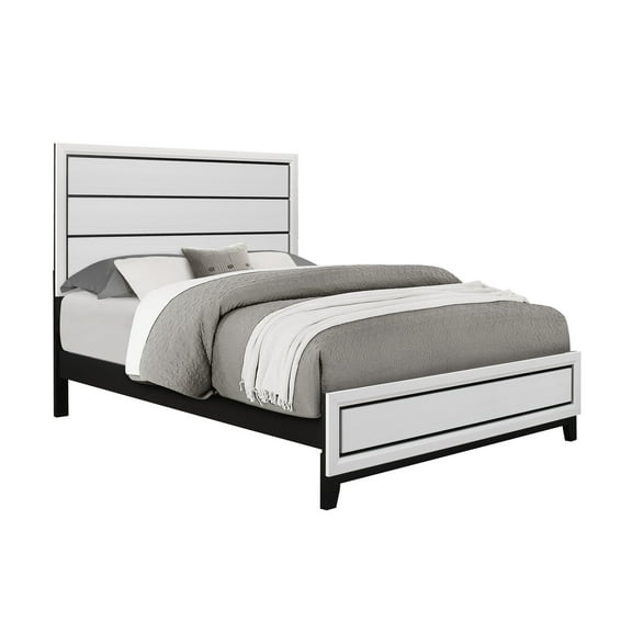 Global Furniture Kate-Wh-Kb, King Bed