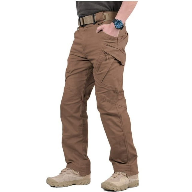 Pantalones tácticos CARWORNIC Gear de algodón ligero para hombre