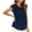 Navy, variant on JGTDBPO Summer Tops For Women Casual Short Sleeve Round Neck Basic T-Shirts Tees Tunic Tops For Leggings Loose Tee Tops Blouse
