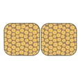 thumbnail image 5 of Lsque Sunflower 2 PCS Windshield Sun Shade | CarFoldable Window Covers | Car Accessories Reflect UV for Universal Cars SUV Truck | Medium, 5 of 7