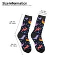 thumbnail image 2 of Honeii Cartoon Dinosaur Print Children's Colorful Socks,Unisex Kids and Toddlers' Cushioned Sock,Kids Athletic Crew Socks,for Everyday Wear and Sports, 2 of 5