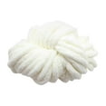thumbnail image 3 of Hilo Grueso De Chenilla Sunnimix Lavable Súper Voluminoso Color Blanco Lechoso, 3 of 8